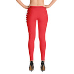 Load image into Gallery viewer, Red D Often Misunderstood Leggings
