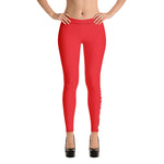 Load image into Gallery viewer, Red D Often Misunderstood Leggings
