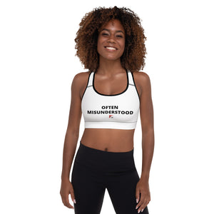 Often Misunderstood Padded Sports Bra