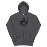 Load image into Gallery viewer, Black Abstract D Often Misunderstood One Hoodie (Mens)
