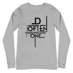 Load image into Gallery viewer, Black Abstract D Often Misunderstood One Long Sleeve (Mens)
