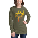 Load image into Gallery viewer, Abstract D Often Misunderstood One Long Sleeve (Womens)
