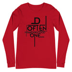 Load image into Gallery viewer, Black Abstract D Often Misunderstood One Long Sleeve (Mens)
