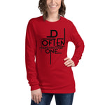 Load image into Gallery viewer, Abstract D Often Misunderstood One Long Sleeve (Womens)
