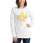 Load image into Gallery viewer, Abstract D Often Misunderstood One Long Sleeve (Womens)
