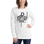 Load image into Gallery viewer, Abstract D Often Misunderstood One Long Sleeve (Womens)
