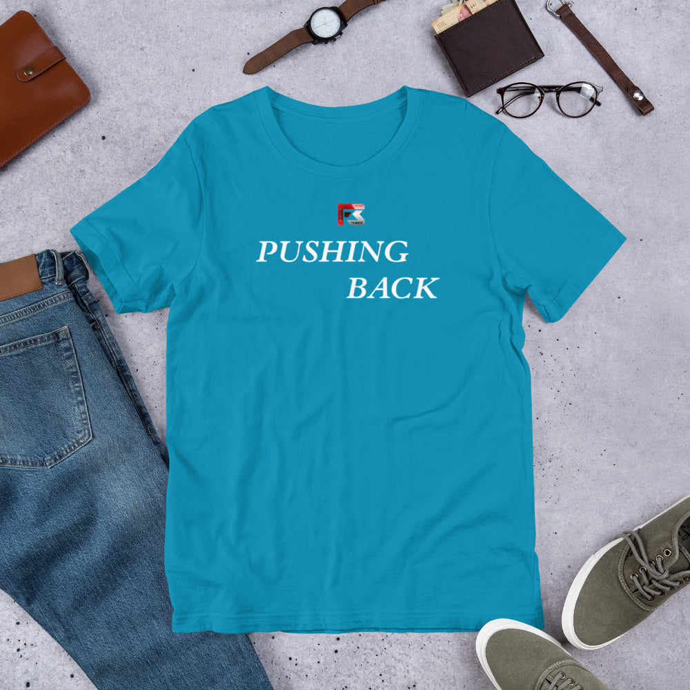 Dark "Pushing Back" Unisex T-shirt