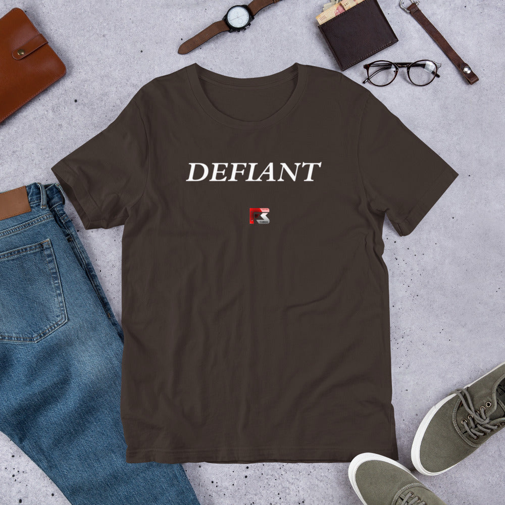 Dark "Defiant " Unisex T-shirt