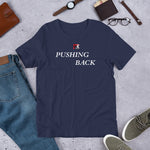 Load image into Gallery viewer, Dark &quot;Pushing Back&quot; Unisex T-shirt
