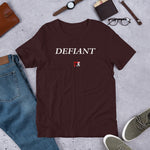 Load image into Gallery viewer, Dark &quot;Defiant &quot; Unisex T-shirt
