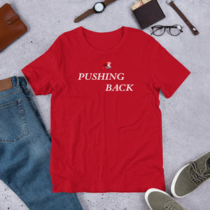 Dark "Pushing Back" Unisex T-shirt