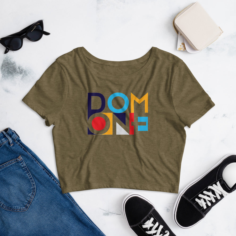 DOM ONE Women’s Crop Tee