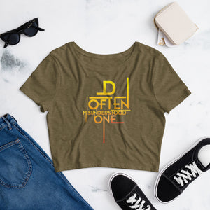 DOM ONE Women’s Crop Tee