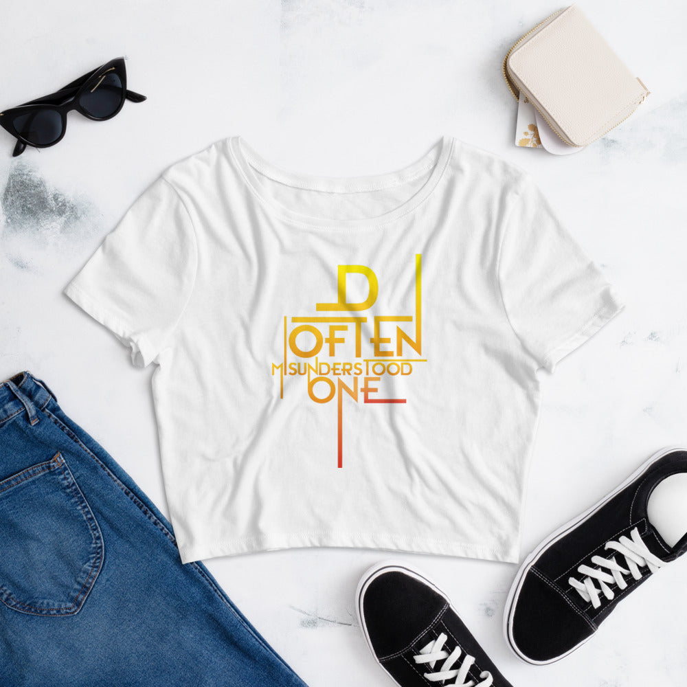 DOM ONE Women’s Crop Tee